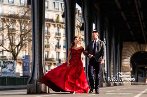 Shooting photo couple Paris